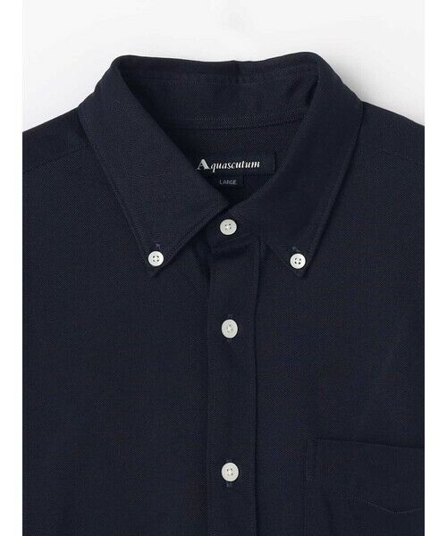 Aquascutum / アクアスキュータム シャツ・ブラウス | Summer TEC.3 Cool Knit Short Sleeve Shir | 詳細8