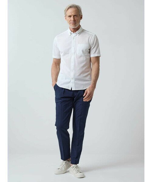 Aquascutum / アクアスキュータム シャツ・ブラウス | Summer TEC.3 Cool Knit Short Sleeve Shir | 詳細12