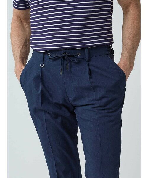 【定価2.8万】アクアスキュータム スラックス コットン ストレッチ インディゴ Aquascutum (Men)のスラックス | メンズ | 三越伊勢丹オンライン