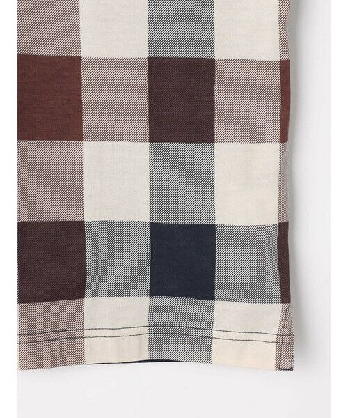 Club Check Print POLO （カットソー）｜Aquascutum / アクア