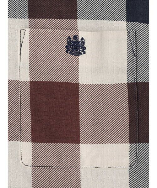 Club Check Print POLO （カットソー）｜Aquascutum / アクア