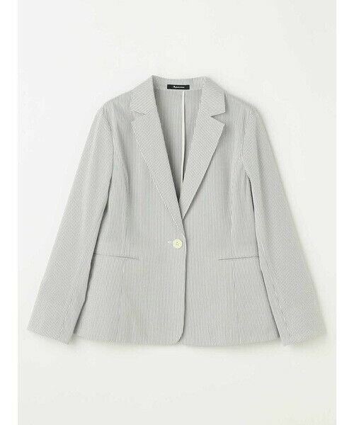 Aquascutum / アクアスキュータム テーラードジャケット | ストライプサッカージャケット | 詳細11