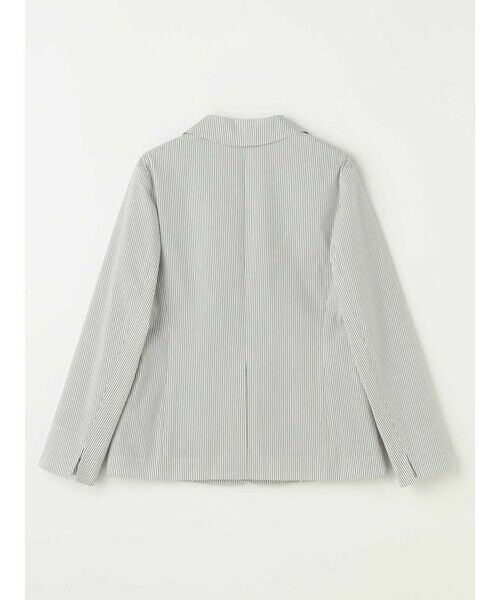 Aquascutum / アクアスキュータム テーラードジャケット | ストライプサッカージャケット | 詳細12