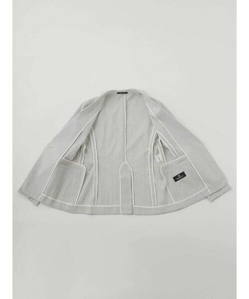 Aquascutum / アクアスキュータム テーラードジャケット | ストライプサッカージャケット | 詳細16