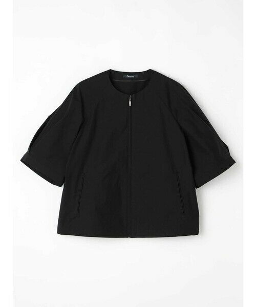 Aquascutum/アクアスキュータム シャツブルゾン ブラック 10 Aquascutum/アクアスキュータム シャツブルゾン ブラック 10