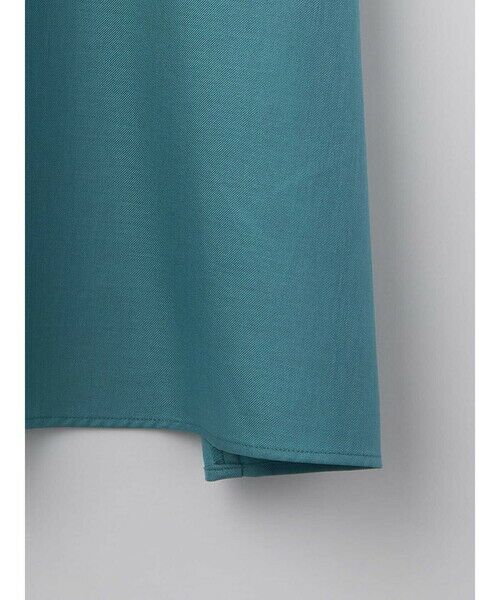 Aquascutum / アクアスキュータム ドレス | ギャザーシャツワンピース | 詳細10