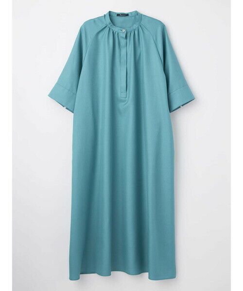 Aquascutum / アクアスキュータム ドレス | ギャザーシャツワンピース | 詳細11