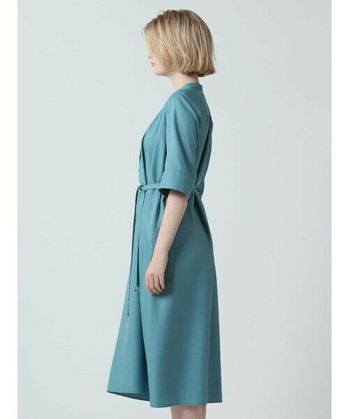Aquascutum / アクアスキュータム ドレス | ギャザーシャツワンピース | 詳細3