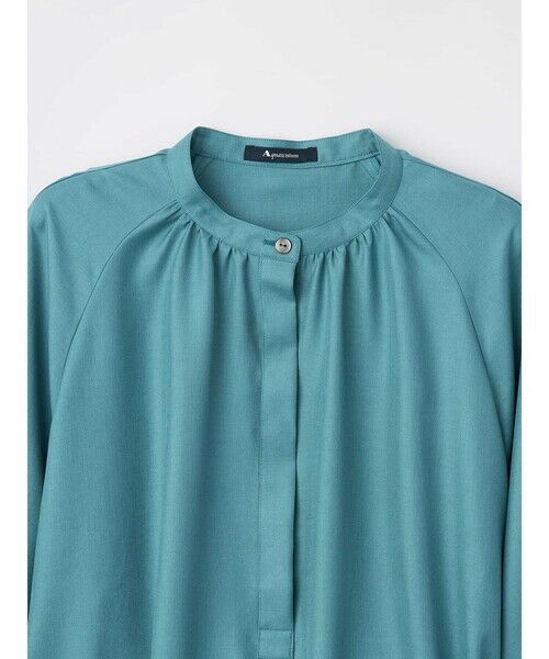 Aquascutum / アクアスキュータム ドレス | ギャザーシャツワンピース | 詳細8