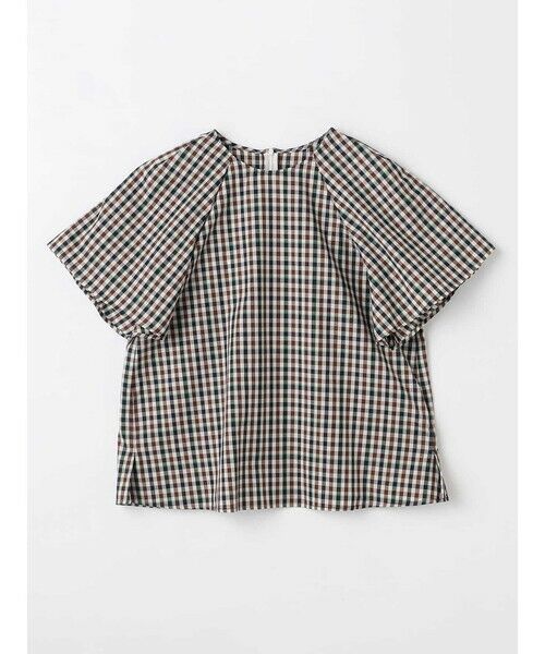 Aquascutum アクアスキュータム チェック 柄 半袖 シャツ ブラウス AQUA SCUTUM - Aquascutum(アクアスキュータム) 半袖シャツ