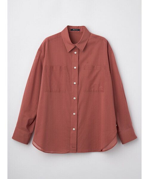 Aquascutum / アクアスキュータム シャツ・ブラウス | ストレッチボイルシアーシャツ | 詳細11