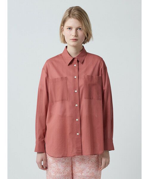 Aquascutum / アクアスキュータム シャツ・ブラウス | ストレッチボイルシアーシャツ | 詳細6