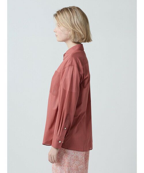 Aquascutum / アクアスキュータム シャツ・ブラウス | ストレッチボイルシアーシャツ | 詳細7