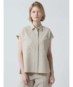 Aquascutum / アクアスキュータム シャツ・ブラウス | リフラクスノースリーブシャツ