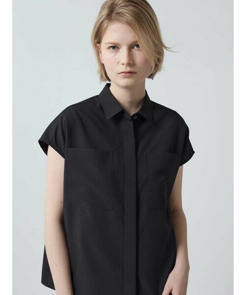 Aquascutum / アクアスキュータム シャツ・ブラウス | リフラクスノースリーブシャツ | 詳細12