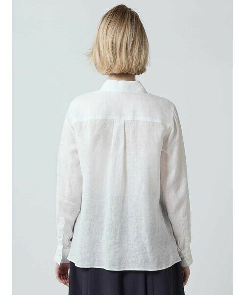 Aquascutum / アクアスキュータム シャツ・ブラウス | ナチュラルリネンシャツ | 詳細4
