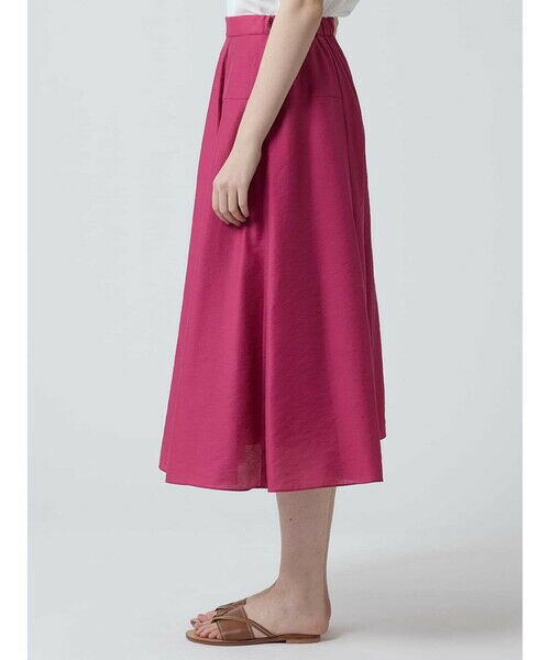 20SS GUCCI フレアスカート　サイズ38 ピンク GUCCI(グッチ) シルクウール フレアスカート 643333 ピンク