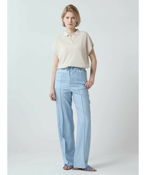 Aquascutum / アクアスキュータム その他パンツ | ドロスト セミワイドパンツ | 詳細1