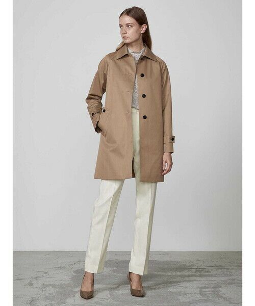 Aquascutum / アクアスキュータム その他アウター | ミニマルステンカラーコート | 詳細1