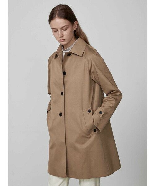 極美品✨ Aquascutum ステンカラーコート ベージュ Aquascutum×ETRE TOKYOステンカラーコート(S BEIGE): アウター
