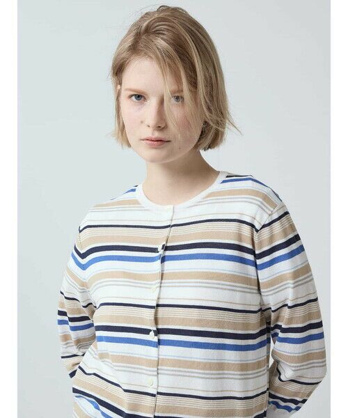 Aquascutum / アクアスキュータム ニット・セーター | ハイツイストコットンカーディガン | 詳細6