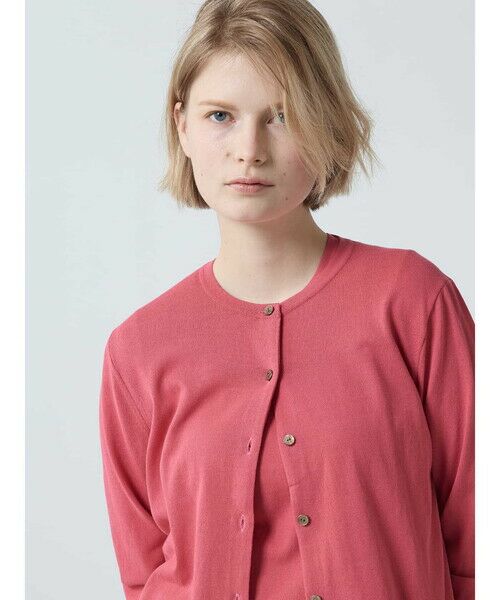 Aquascutum / アクアスキュータム ニット・セーター | ハイツイストコットンカーディガン | 詳細14