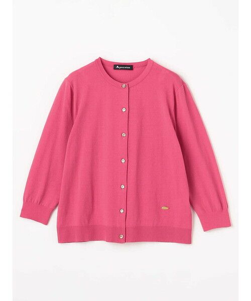 Aquascutum / アクアスキュータム ニット・セーター | ハイツイストコットンカーディガン | 詳細15