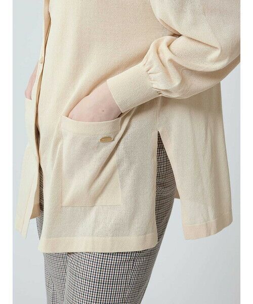 Aquascutum / アクアスキュータム ニット・セーター | ドライコットンロングカーディガン | 詳細10