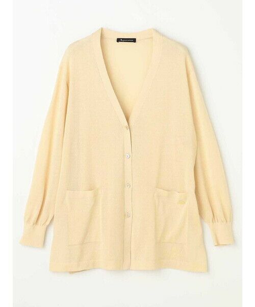 Aquascutum / アクアスキュータム ニット・セーター | ドライコットンロングカーディガン | 詳細11