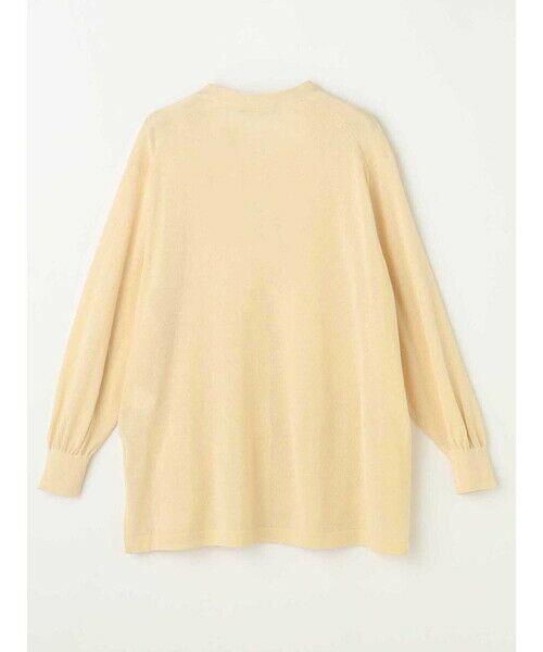 Aquascutum / アクアスキュータム ニット・セーター | ドライコットンロングカーディガン | 詳細12