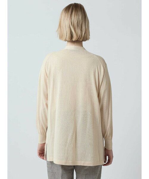 Aquascutum / アクアスキュータム ニット・セーター | ドライコットンロングカーディガン | 詳細8