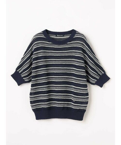 Aquascutum / アクアスキュータム ニット・セーター | メッシュニットプルオーバー | 詳細3