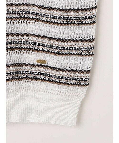 Aquascutum / アクアスキュータム ニット・セーター | メッシュニットプルオーバー | 詳細14