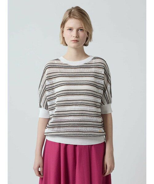 Aquascutum / アクアスキュータム ニット・セーター | メッシュニットプルオーバー | 詳細6