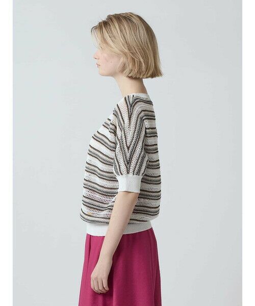 Aquascutum / アクアスキュータム ニット・セーター | メッシュニットプルオーバー | 詳細7