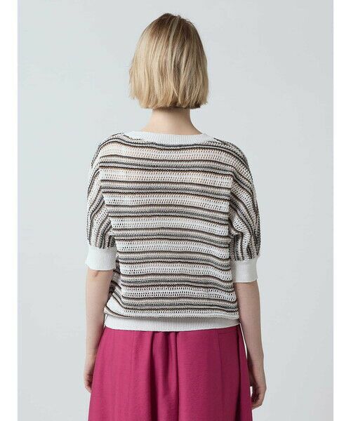 Aquascutum / アクアスキュータム ニット・セーター | メッシュニットプルオーバー | 詳細8