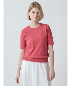 Aquascutum / アクアスキュータム ニット・セーター | ハイツイストコットンプルオーバー