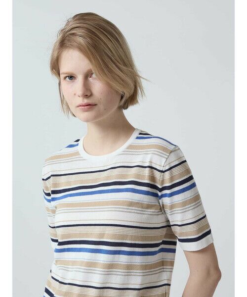 Aquascutum / アクアスキュータム ニット・セーター | ハイツイストコットンプルオーバー | 詳細2