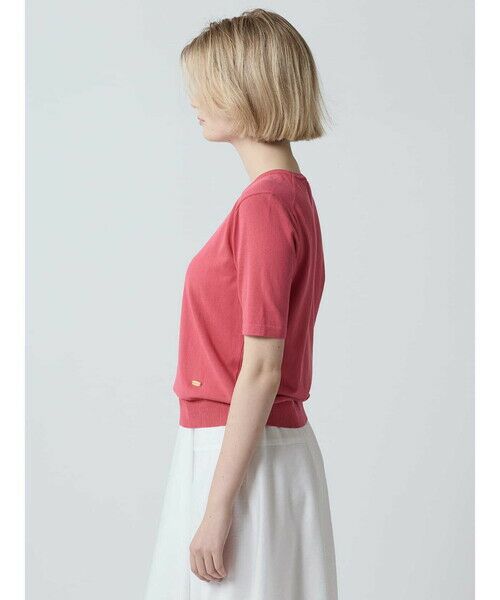 Aquascutum / アクアスキュータム ニット・セーター | ハイツイストコットンプルオーバー | 詳細7