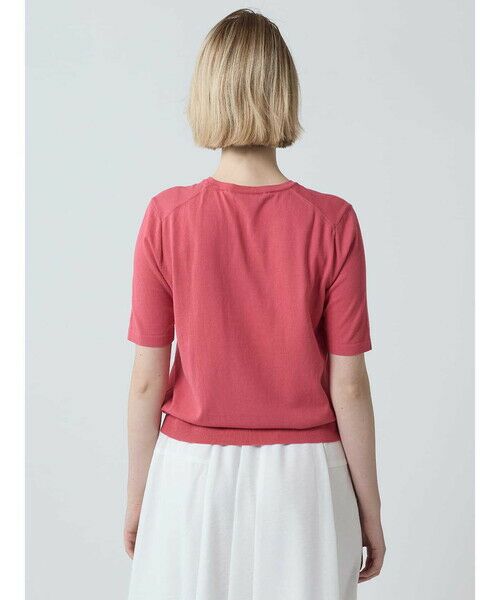 Aquascutum / アクアスキュータム ニット・セーター | ハイツイストコットンプルオーバー | 詳細8