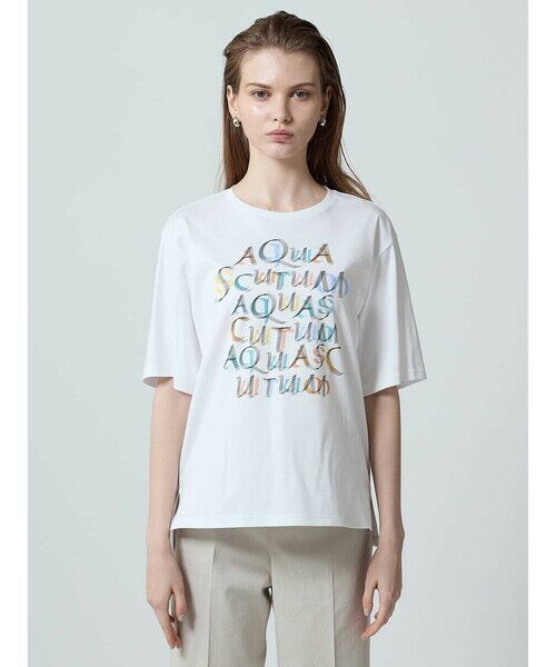 Aquascutum / アクアスキュータム カットソー | ロゴTシャツ | 詳細3