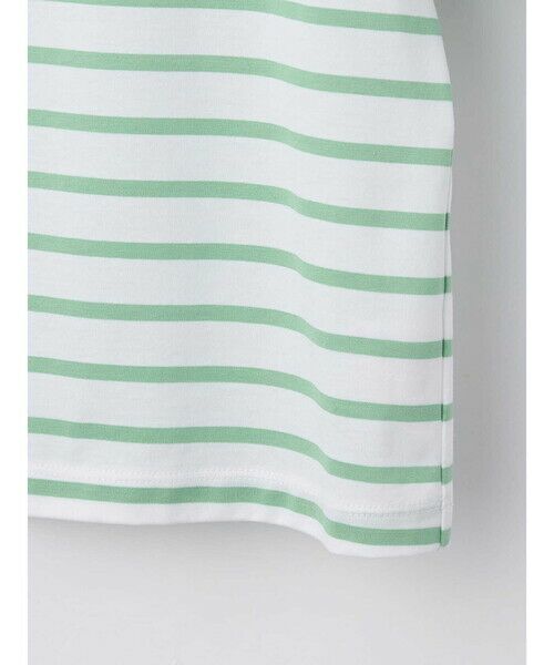 Aquascutum / アクアスキュータム カットソー | パフスリーブボーダーカットソー | 詳細10