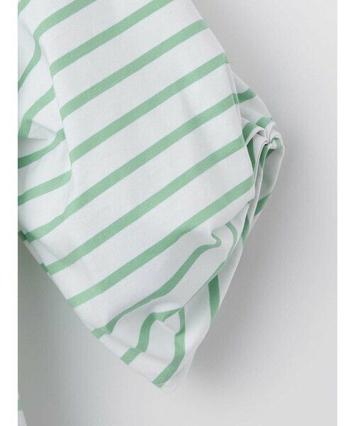 Aquascutum / アクアスキュータム カットソー | パフスリーブボーダーカットソー | 詳細9