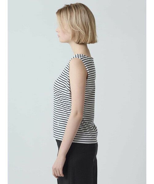 Aquascutum / アクアスキュータム カットソー | プリマシャインボーダータンクトップ | 詳細7