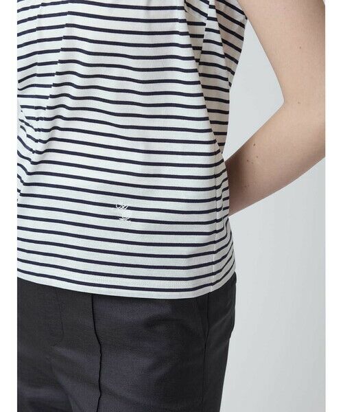 Aquascutum / アクアスキュータム カットソー | プリマシャインボーダータンクトップ | 詳細9