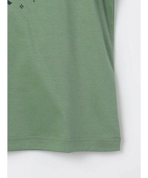 Aquascutum / アクアスキュータム カットソー | AppleプリントスムースTシャツ | 詳細4