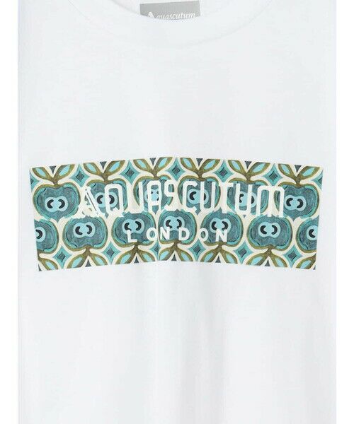 SALE新品スクエアーロゴプリントTシャツ【QTUME】 SALE新品スクエアーロゴプリントTシャツ【QTUME】 - メルカリ