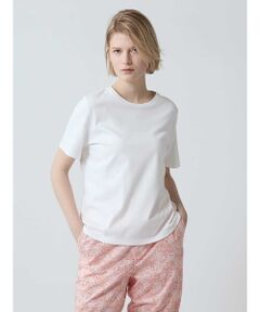 Aquascutum / アクアスキュータム カットソー | スビンスムース半袖Tシャツ