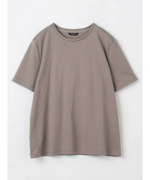 Aquascutum　アクアスキュータム 　レディース　Tシャツ　半袖　無地　9号　アイボリーベージュ 楽天市場】アクアスキュータム（Tシャツ・カットソー｜トップス