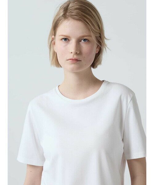 Aquascutum / アクアスキュータム カットソー | スビンスムース半袖Tシャツ | 詳細7